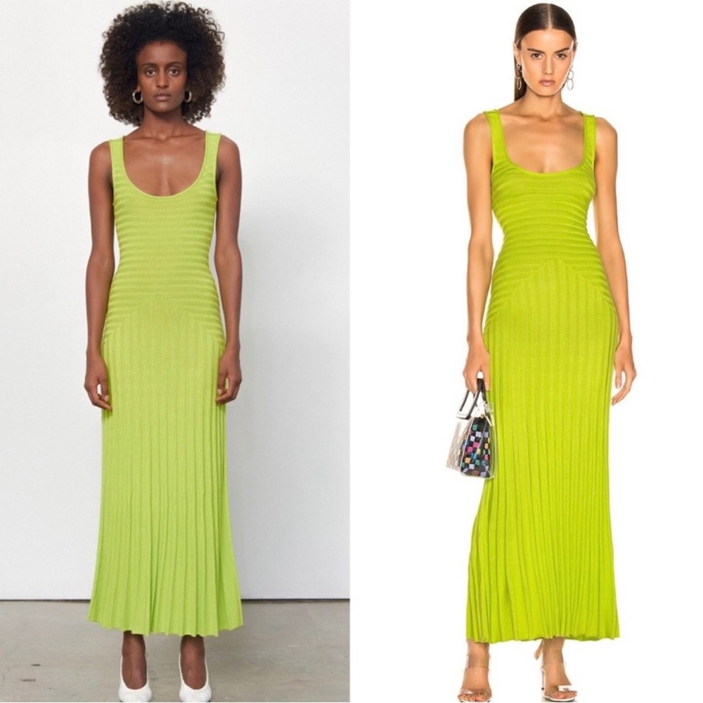Mara Hoffman green Dress.